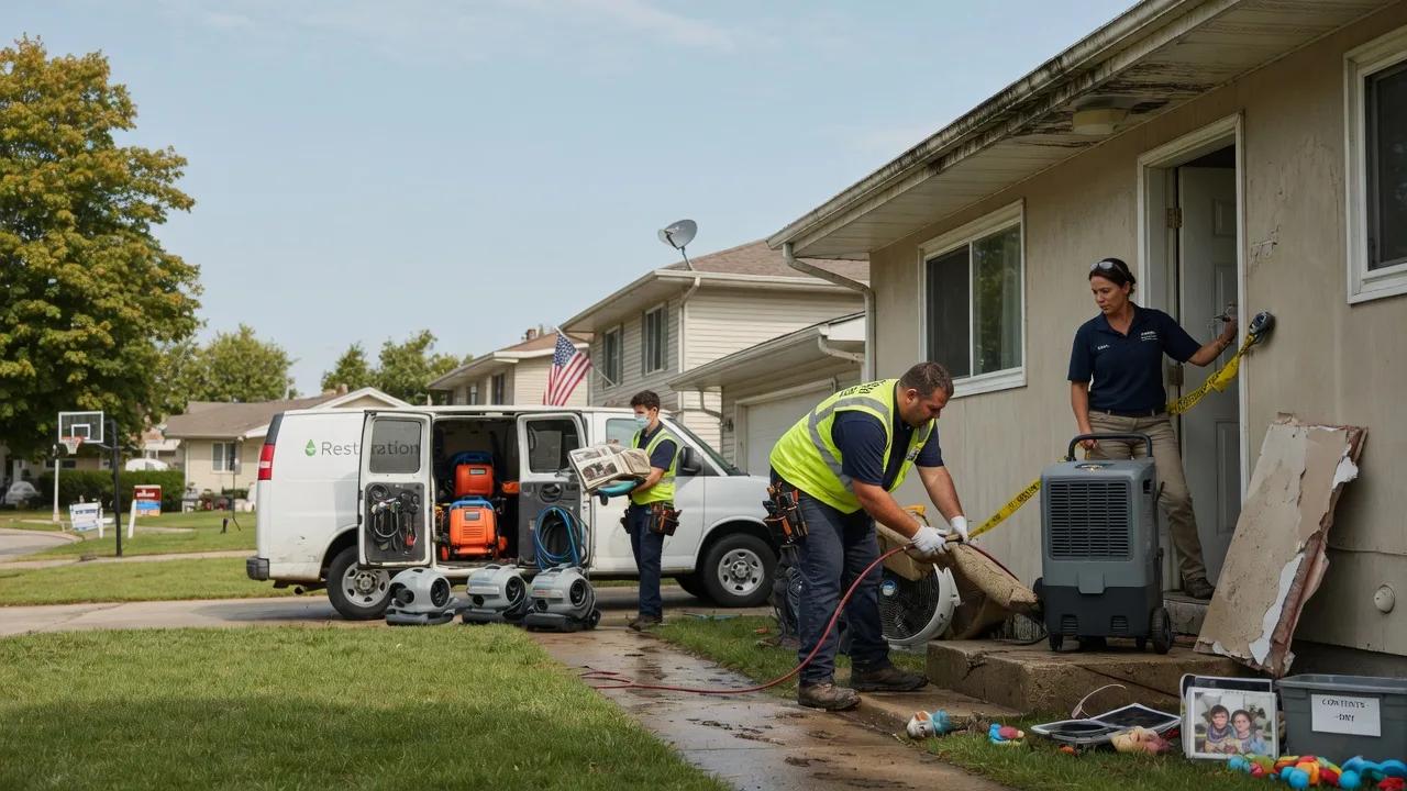 Water Damage Restoration in Ida, MI near me